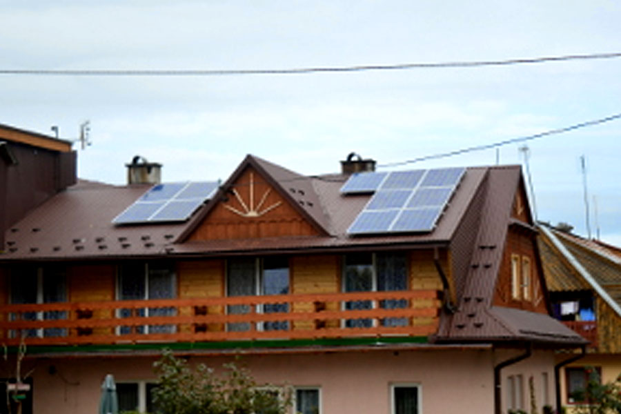 Bukowina Tatrzańska, 33 instalacje o łącznej mocy 112 kW – 2014